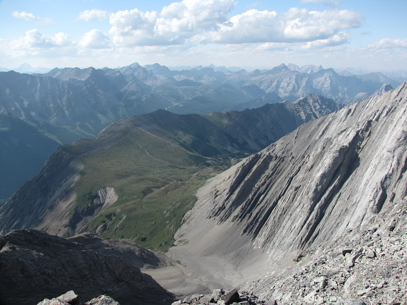 And at far left on the horizon is Mount Assiniboine!