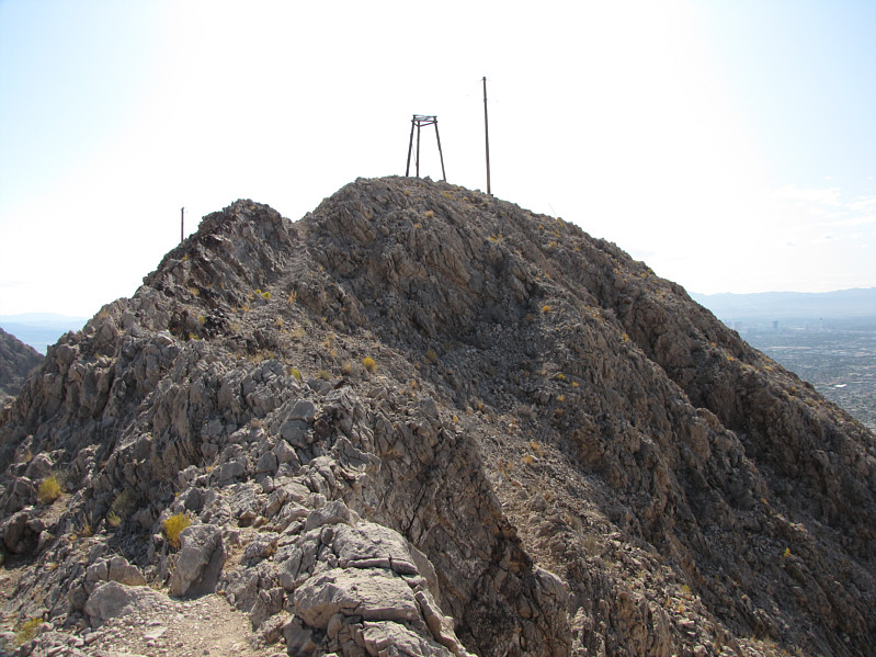 Bob Spirko climbed this in the spring and called it the "North Summit".