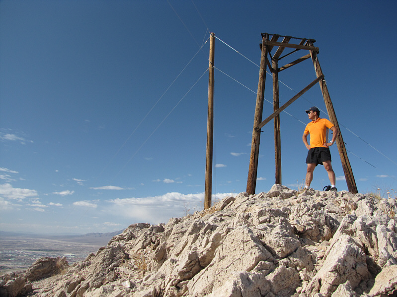 My GPS gave me an elevation of 1183 metres here.