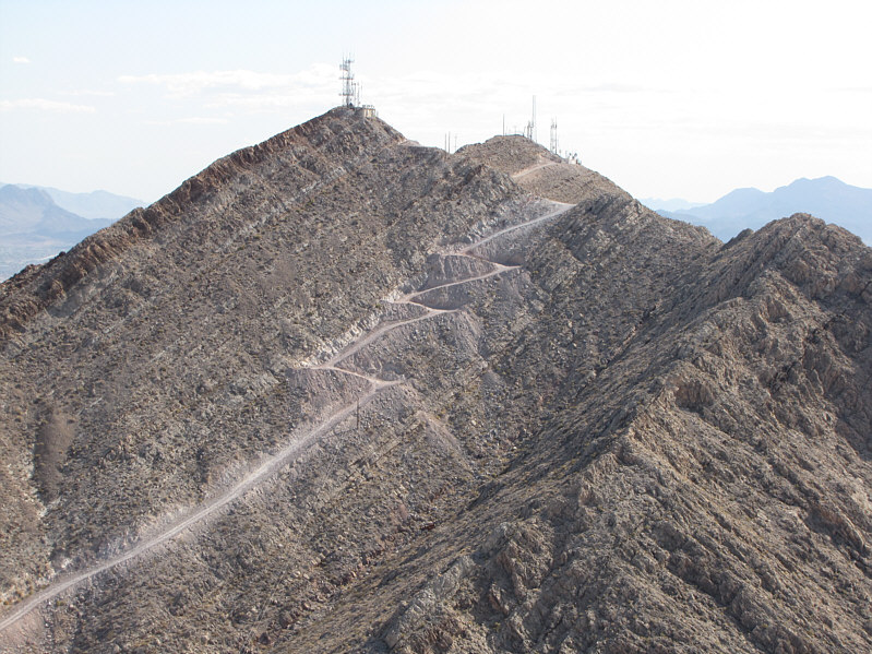 That road is pretty rough at the switchbacks. Trust me!