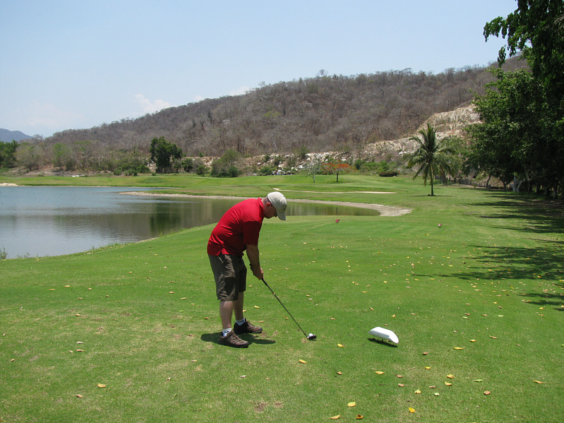One of the prettier holes on the course.