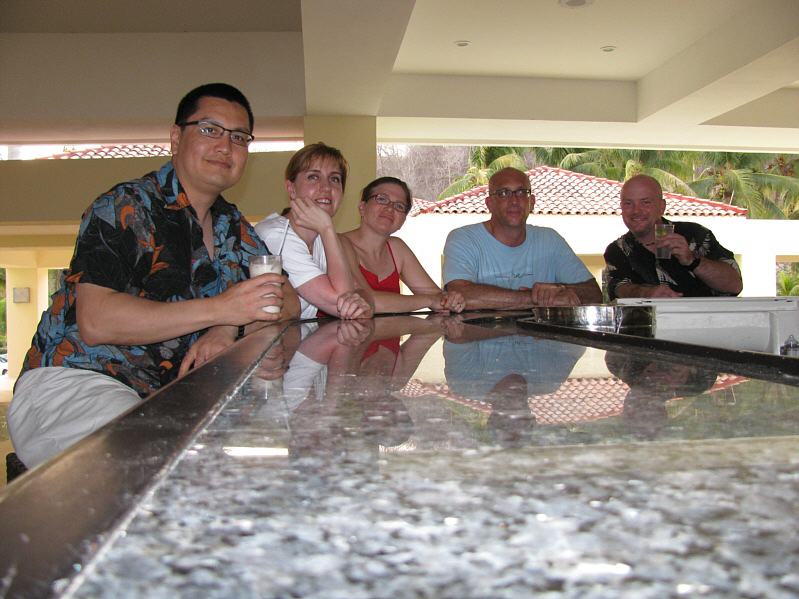 This was the most popular bar at the resort.