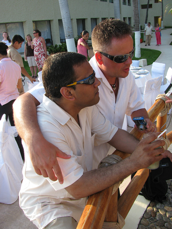 Chad's got really cool sunglasses!