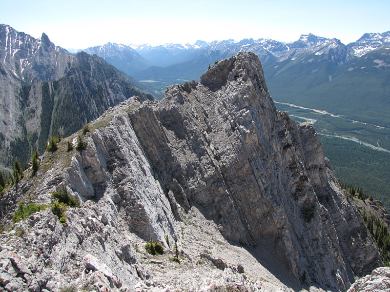 If you're returning this way, be sure to drop down to the right.