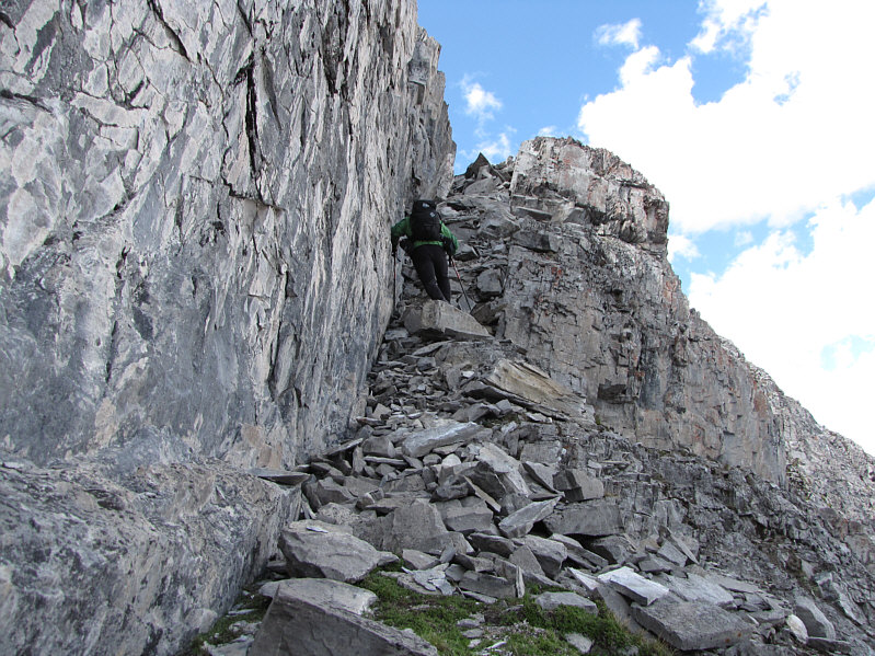 At this point, I just wanted to get to the top.