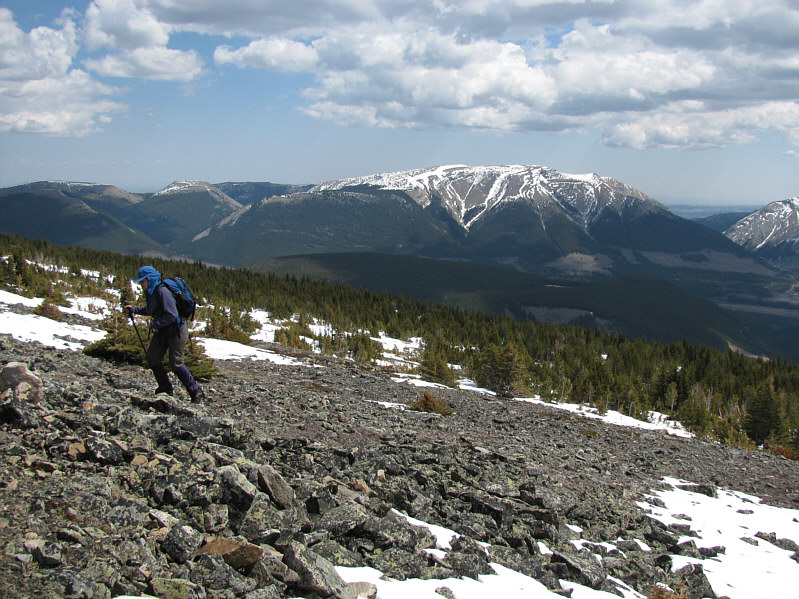 The views start to open up.