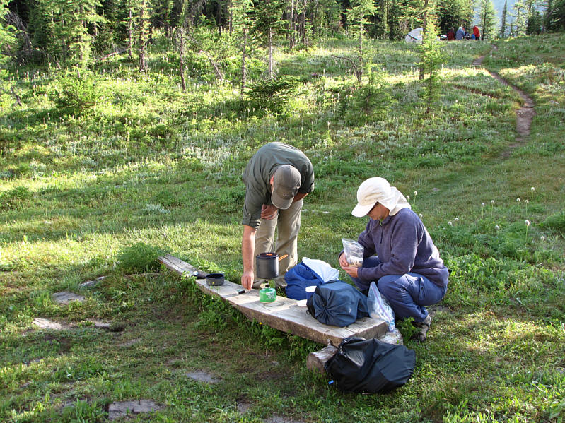 At top right, the person in the maroon vest is Rick Collier.