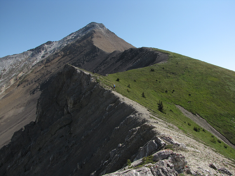An elegant line of ascent.