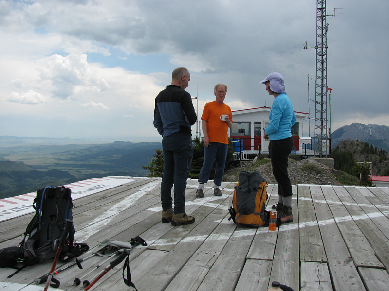 He has been a lookout keeper since 1981!