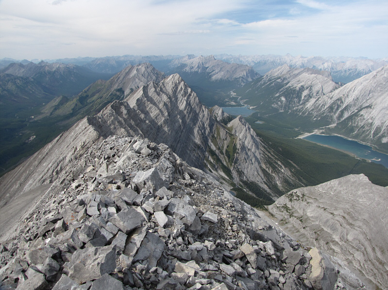 If you have a sharp eye, you should be able to spot Mount Aylmer on the horizon.