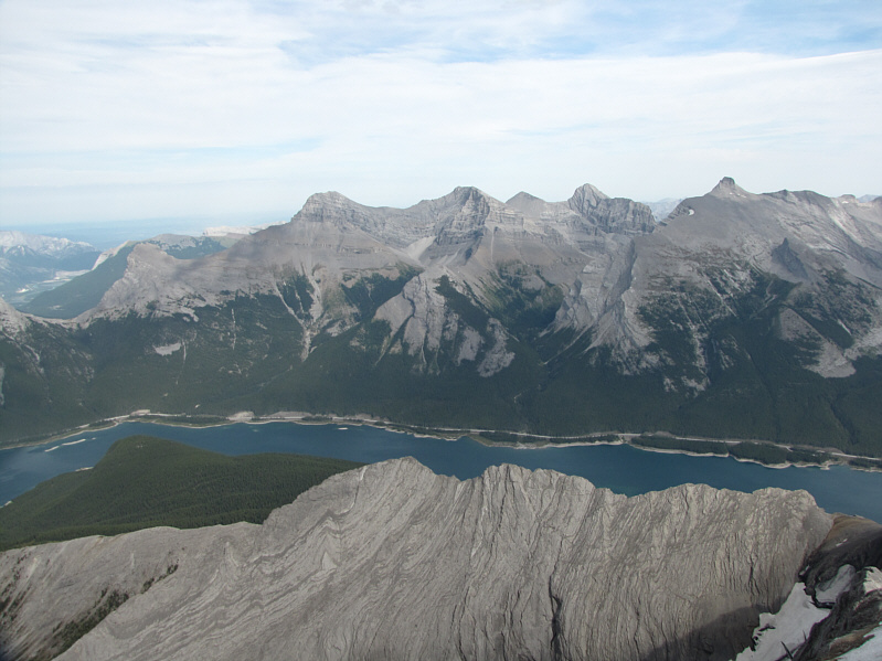 In terms of elevation, Old Goat Mountain actually surpasses all those peaks!