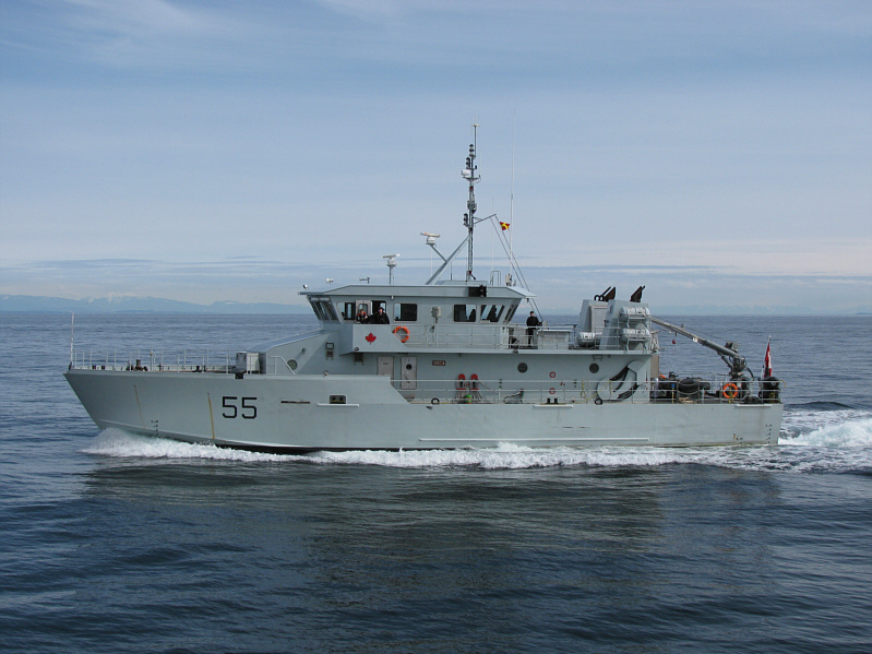 Although the ship is unarmed, a 0.50 caliber machine gun can be optionally mounted on the foredeck.