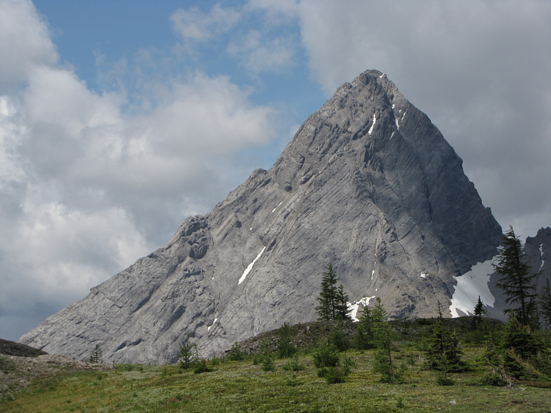 One of the most striking peaks in the area.