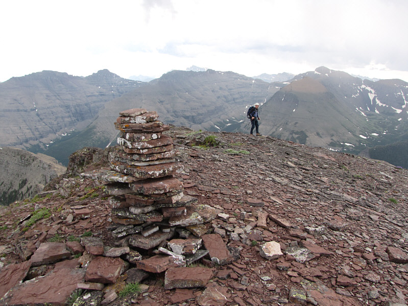 The summit views were a little disappointing.