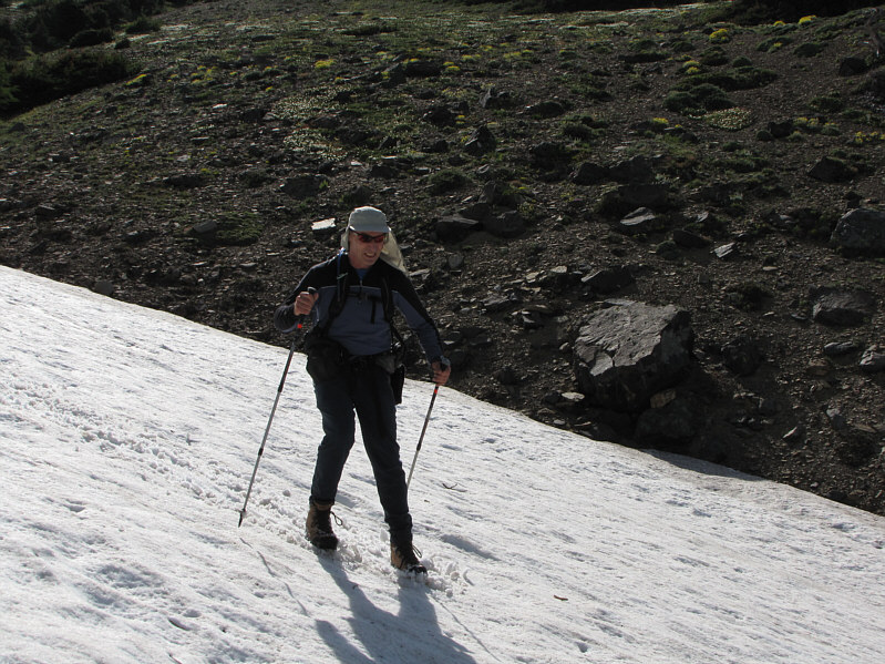 It's too bad these snow patches were so short.
