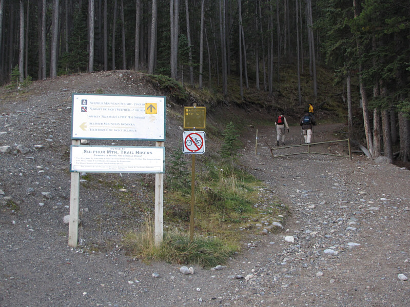 This would be at least the third time I have hiked up this trail.  I have yet to hike down it...