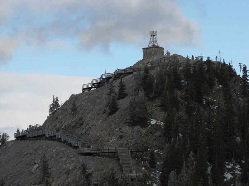 Someone on the summit thinks they're on top of the world!