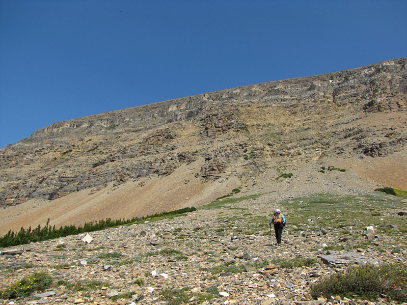 All three of us had differing opinions as to the whereabouts of Edwards' route.