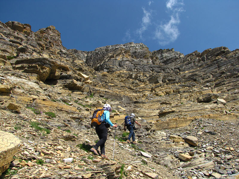 We originally were thinking of heading left of this photo.