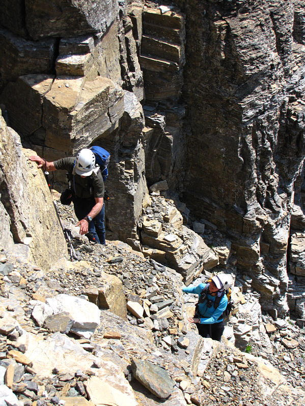 This was one of the more enjoyable parts of the ascent.