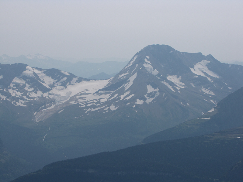 Mount Jackson is the fourth highest peak in Glacier National Park.