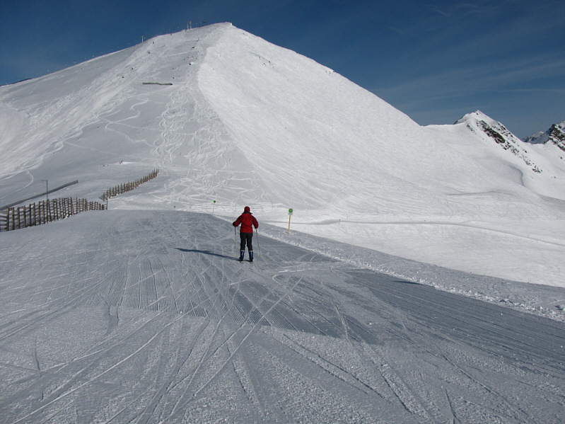 Very crusty conditions in the morning.