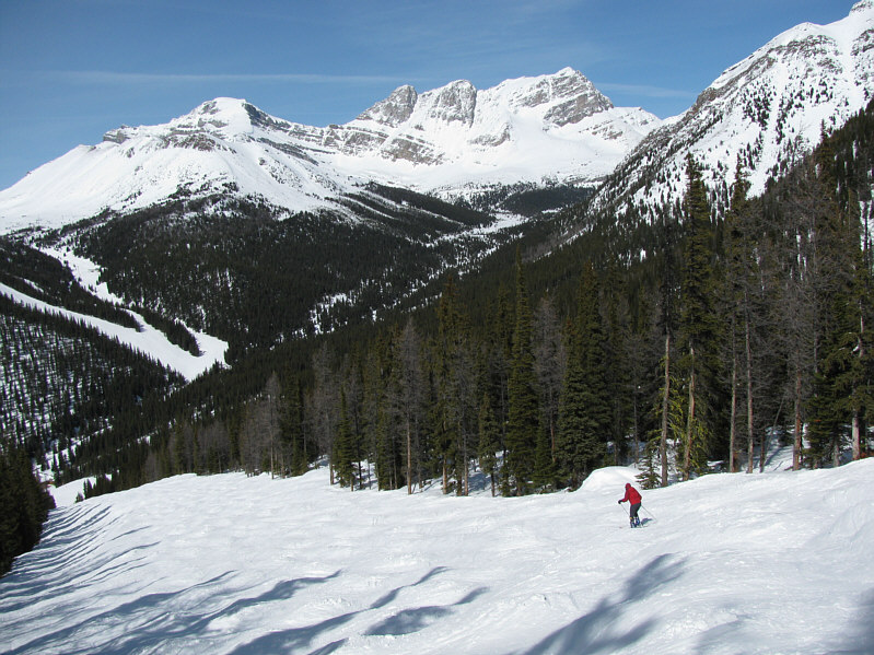 Whew! These moguls tired me out. Time to split!