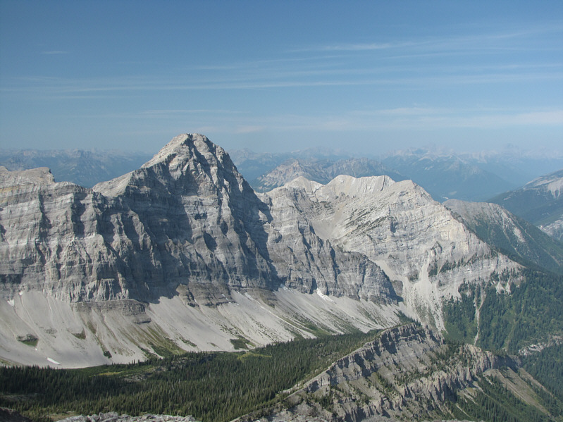I think Mount Harrison is visible on the horizon at far right.