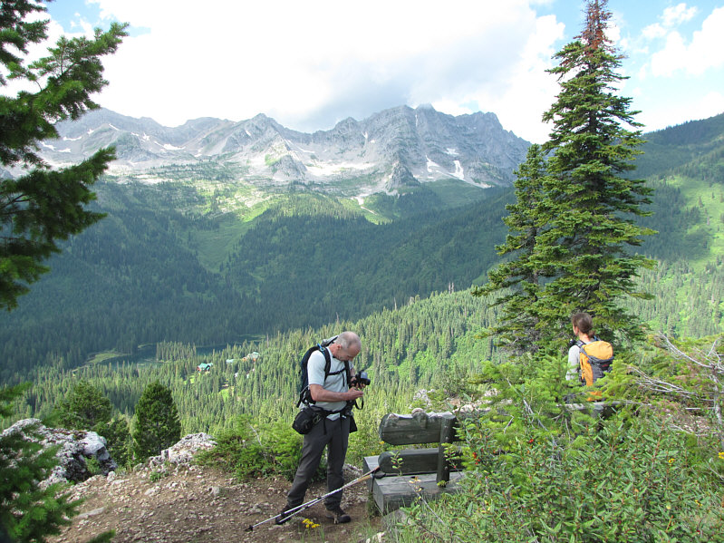 The trees and powerline (not visible here) really mar the views.