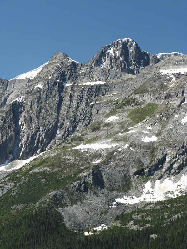 These are two other peaks I was considering scrambling on this day.