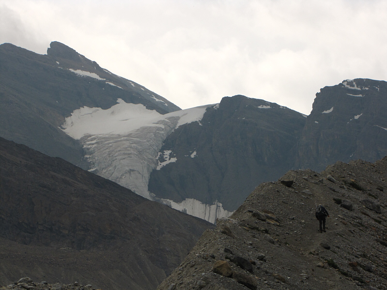 It's almost like a moonscape here.