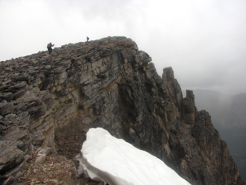 This definitely perked me up after the long scree slog.