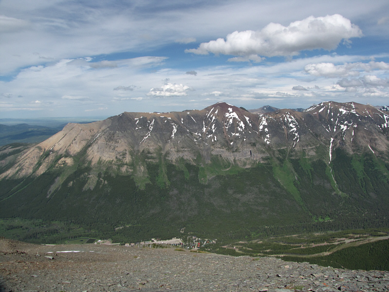 Hmmm...dunno if I care to slog all the way up Barnaby Ridge from this side...