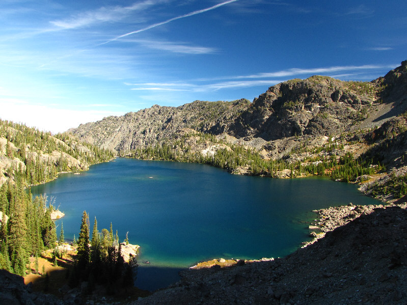 Couldn't they have found a more imaginative name for the lake besides "Sheep"??