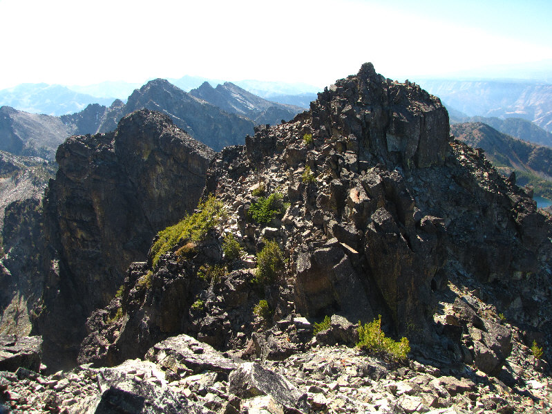 The south summit looks higher now!