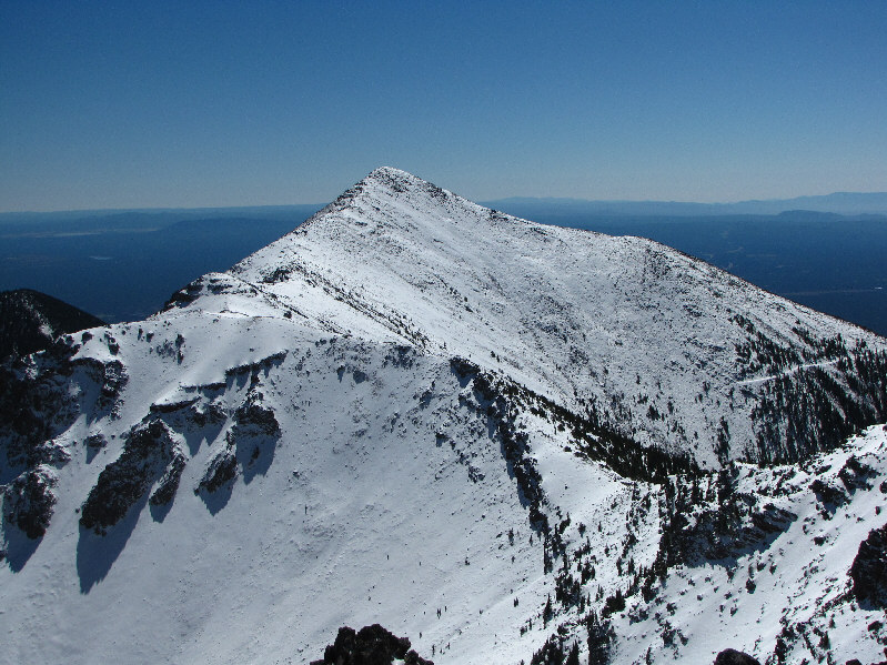 Arguably the most beautiful peak in the area.