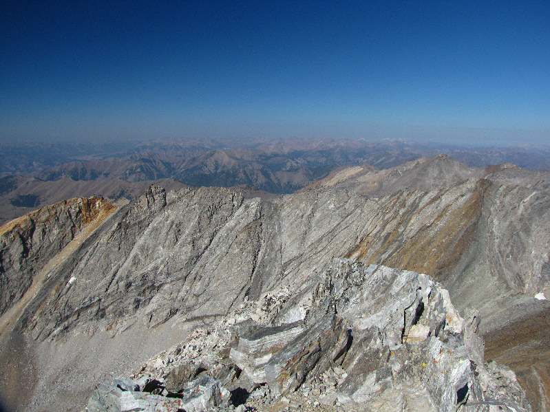 You could spend a lifetime bagging peaks around here!