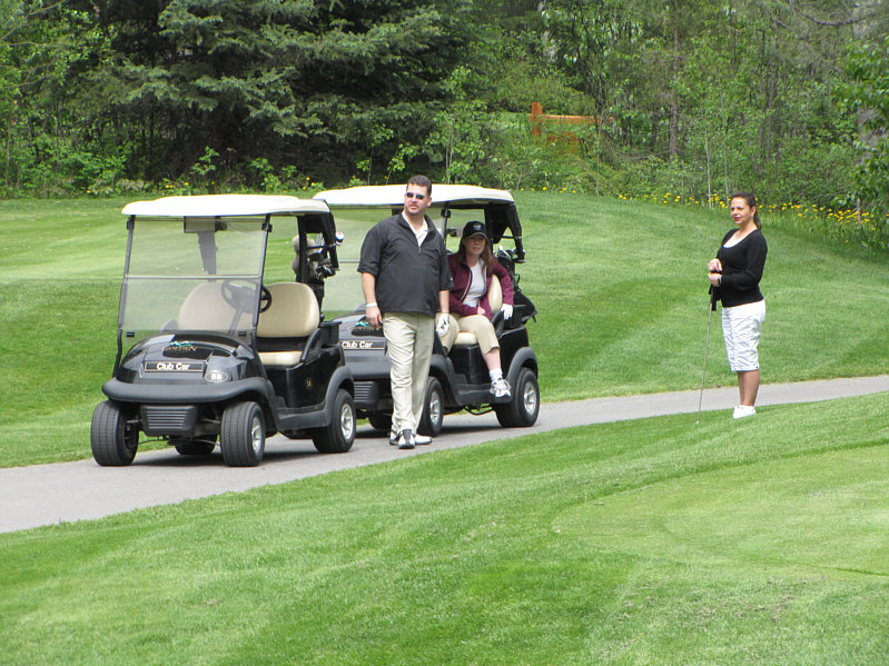 Scott: "I'm thirsty already. Where's the beer cart?"