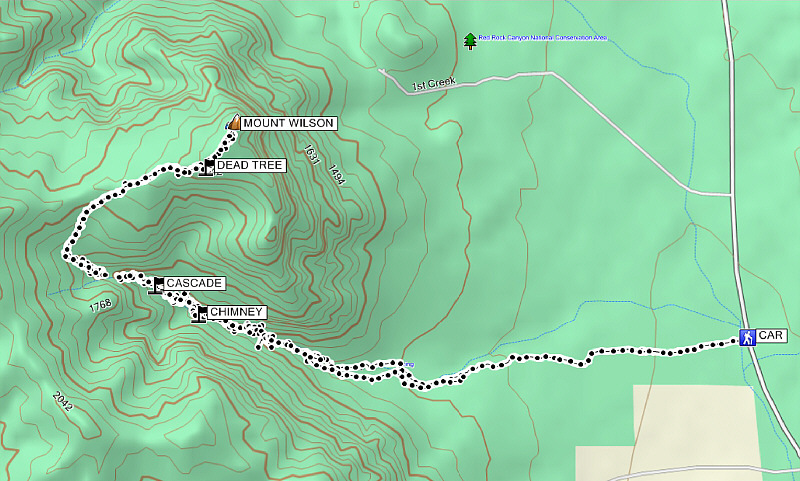 My GPS indicated a Total Elevation Gain of 1516 metres.  This figure may not be accurate, but it sure felt like it!