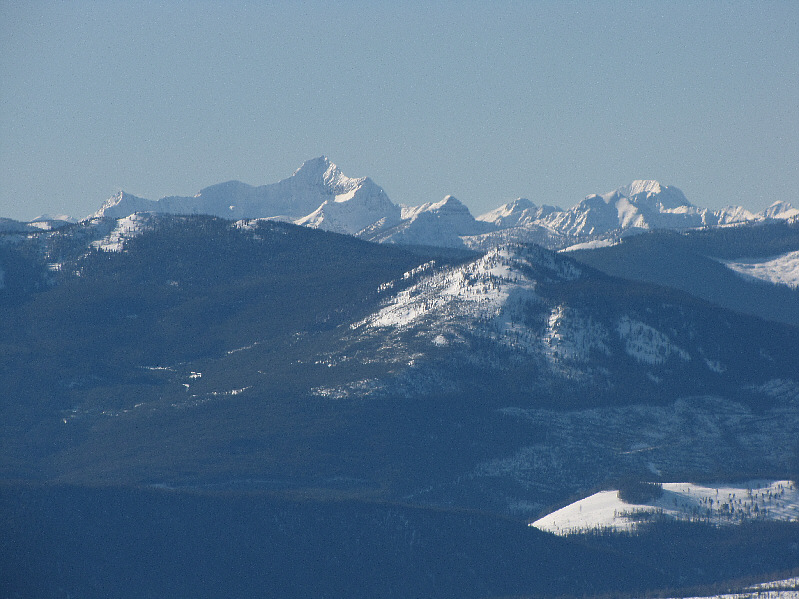 Not sure what that other big peak is to the right...probably unnamed!