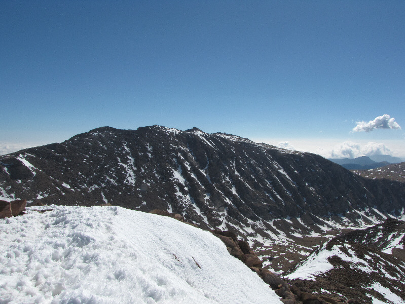 I was expecting to see the top of Mount Evans teeming with tourists, but perhaps it was still too early in the day.