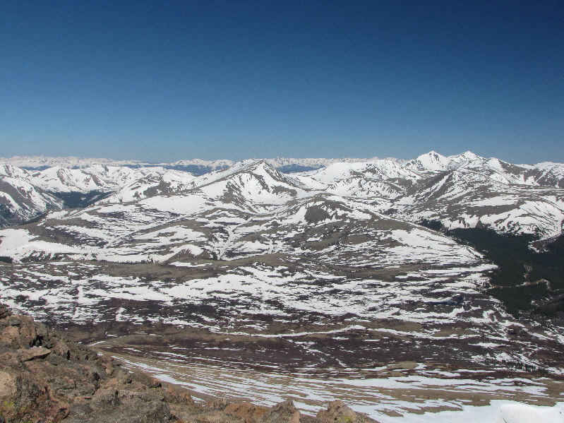 Grays and Torreys were on my radar, but the trailhead was not accessible on this day.