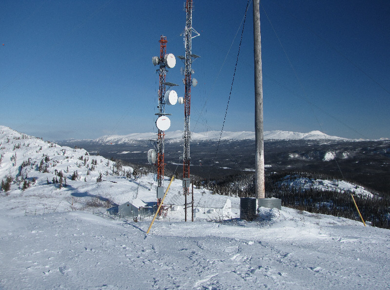 That's one monster wooden pole!