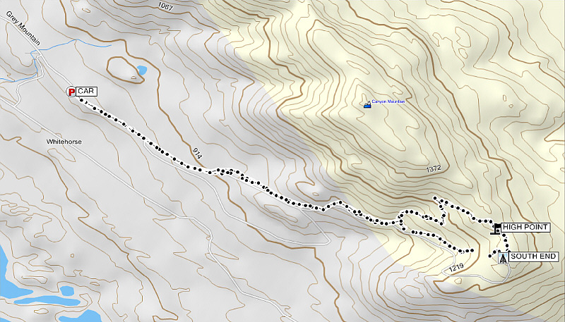 It's a shame that I couldn't drive further up the road in the winter.