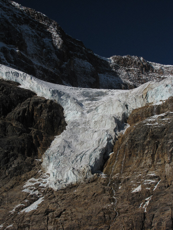 Kelly thinks it looks like a big tongue--the Tongue Glacier!