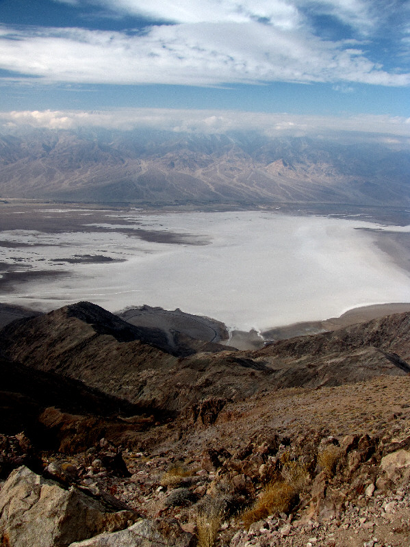 Not much different from what you can see from the parking lot at Dantes View.