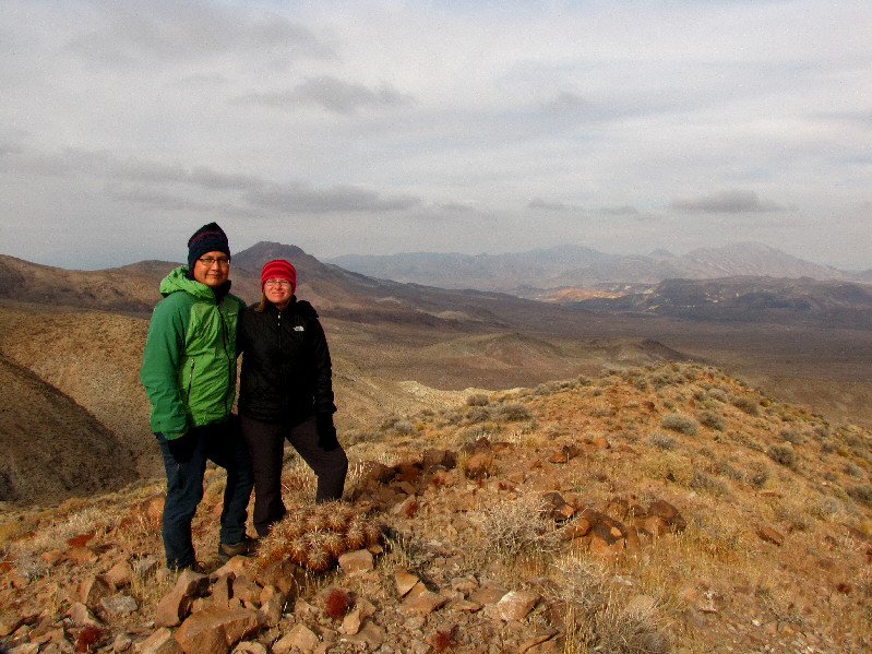 Kelly has some nice photos of the cactus at our feet on her Facebook site.