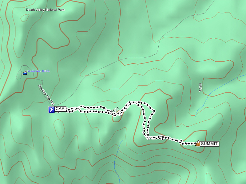 A nice hike if you don't have the time or energy to do Mount Perry.