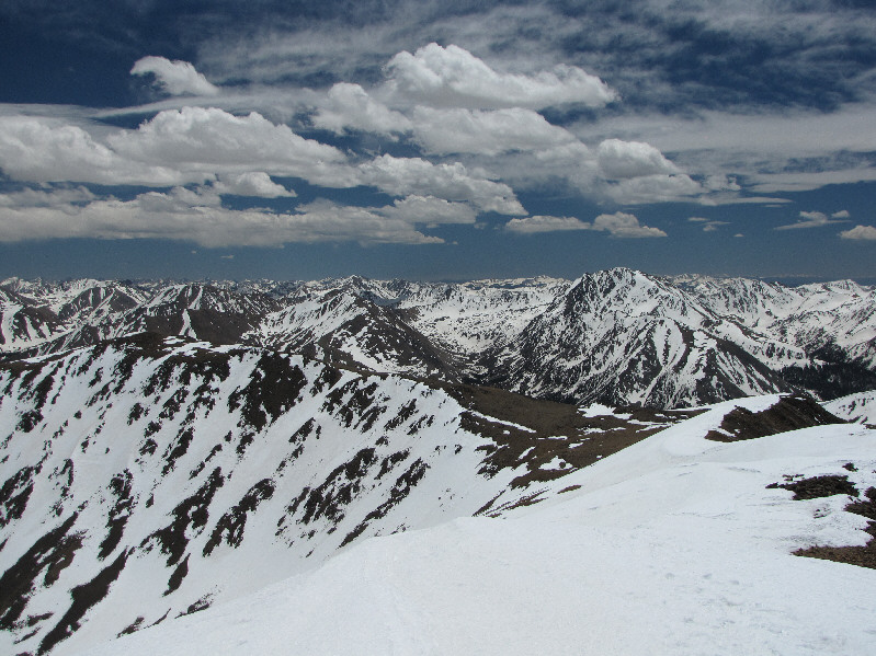 La Plata Peak is the 4th highest mountain in the Sawatch Range.