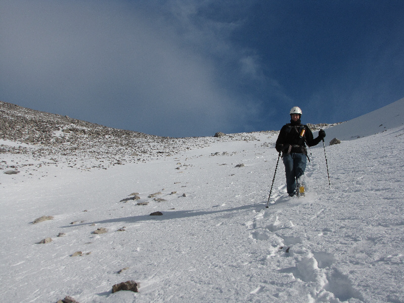 Sure glad I brought my crampons today!